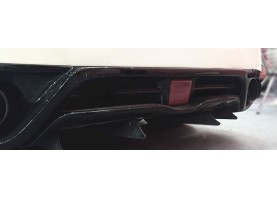 Nissan GTR R35 FRP Rear Diffuser Lip Brake Light & Fins Body Kit