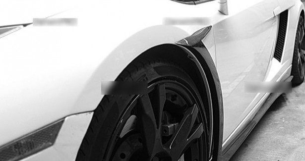 Lamborghini Gallardo Carbon Fiber Fender Flares