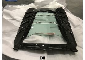 Lamborghini Huracan LP610 Carbon Fiber Rear Trunk Bonnet Hood w/ Glass