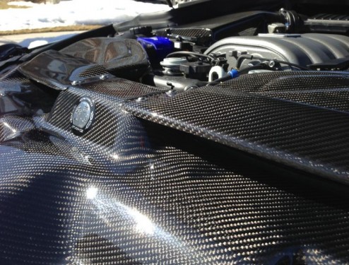 Mercedes Benz C63 AMG Carbon fiber Cold Air Intake