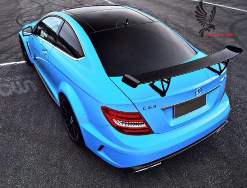 Mercedes Benz C63 AMG Black Series Rear Wing - now available !